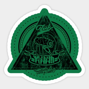 Triangulo Teck Sticker